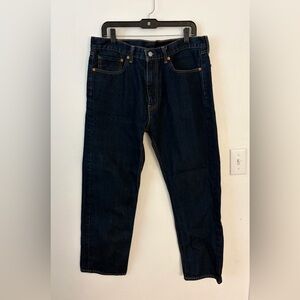 Levi's 505 SZ 36X30 Dark Blue Men's Jeans